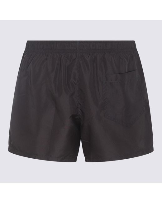 Moschino Black Swim Shorts for men