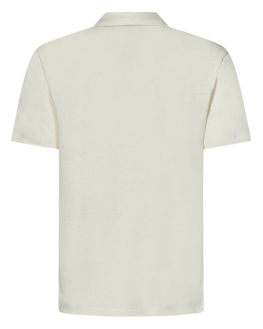 Ralph Lauren White Polo Shirt for men