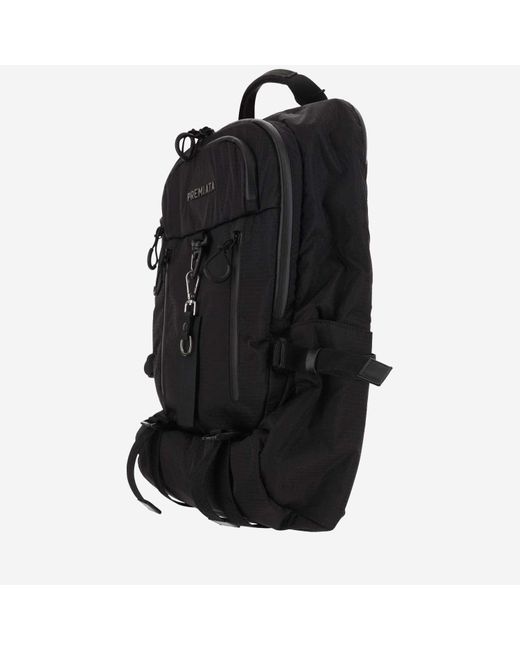Premiata Black Nylon Ventura Backpack for men