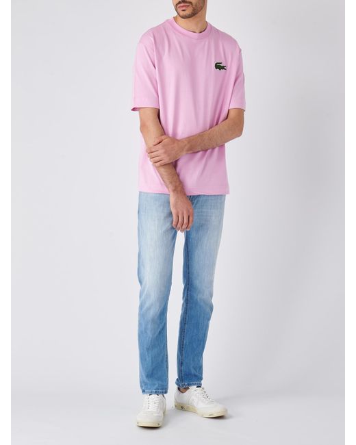 Lacoste Pink T-Shirt T-Shirt for men
