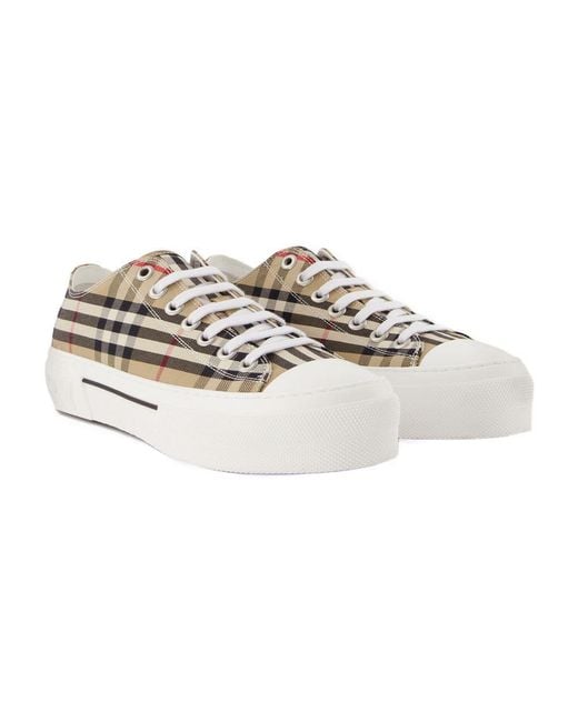 Burberry Natural Lf Tnr Jack L Low Sneakers