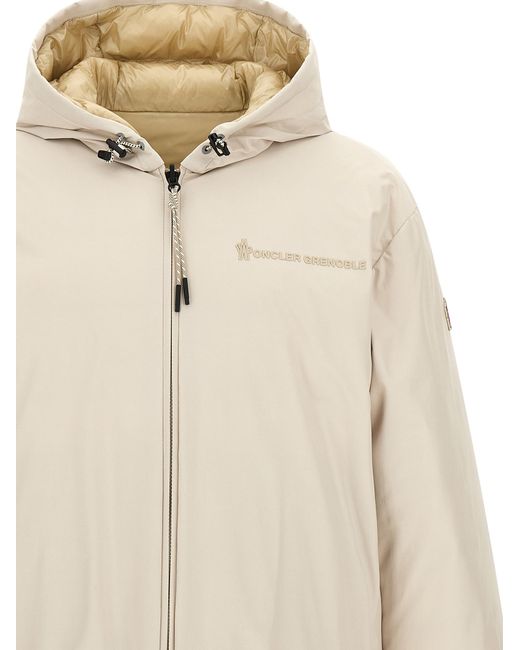 Moncler Natural 'Berguns' Reversible Down Jacket for men