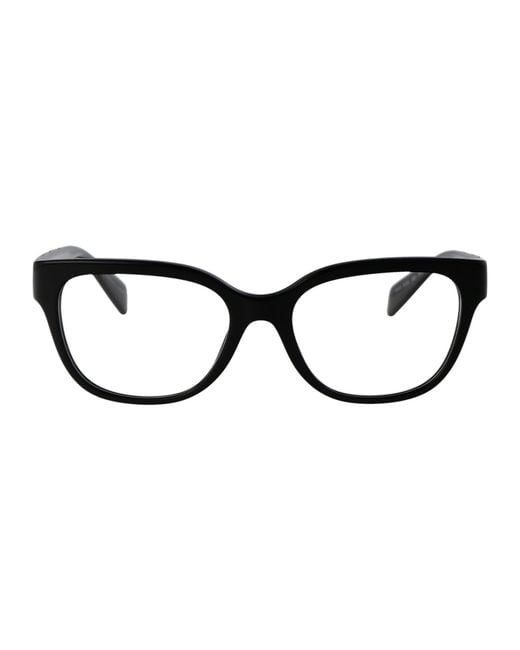 Versace Black Acetate Glasses