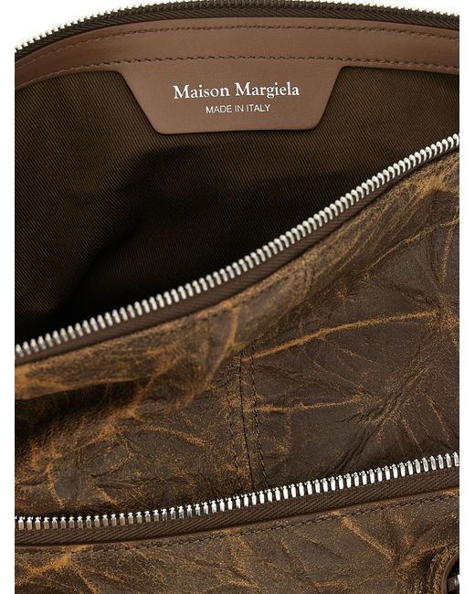 Maison Margiela Brown '5Ac Soft' Medium Shoulder Bag