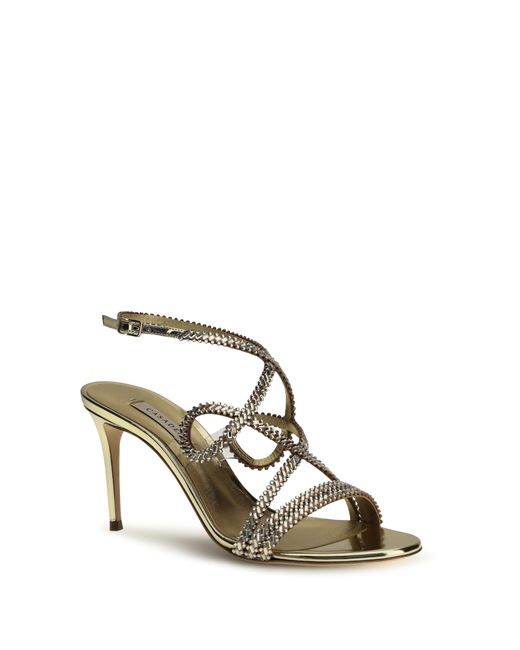 Casadei Multicolor Julia Josephine Sandals Calf Leather Bos Taurus