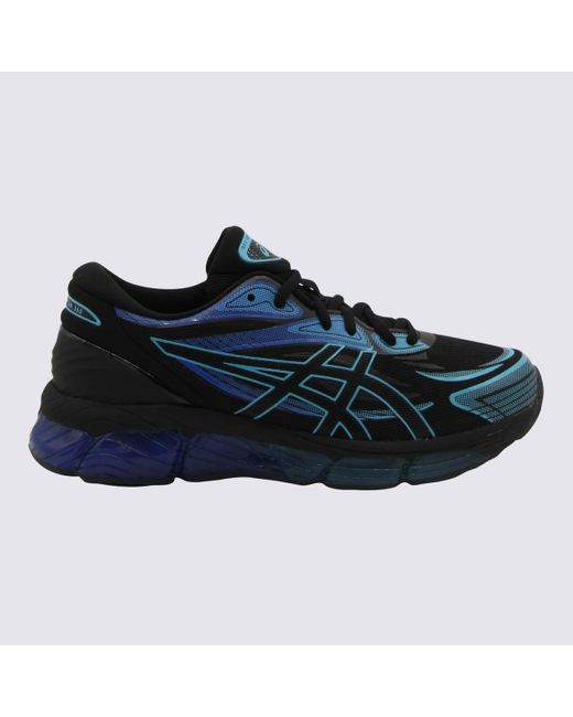 Asics Black And Blue Sneakers