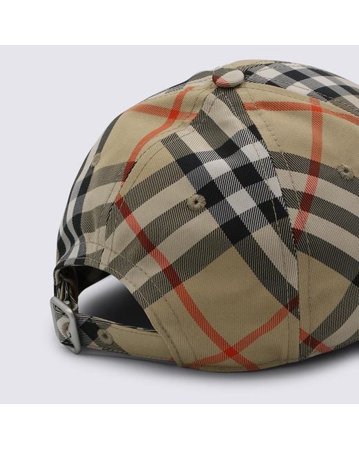 Burberry Green Hats Polyester for men