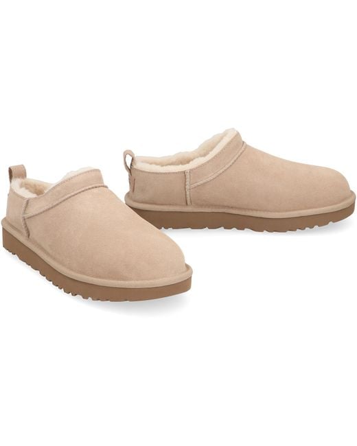 Ugg Brown Boots Classic Micro Cow Hide