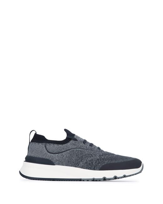 Brunello Cucinelli Blue Scarpe for men