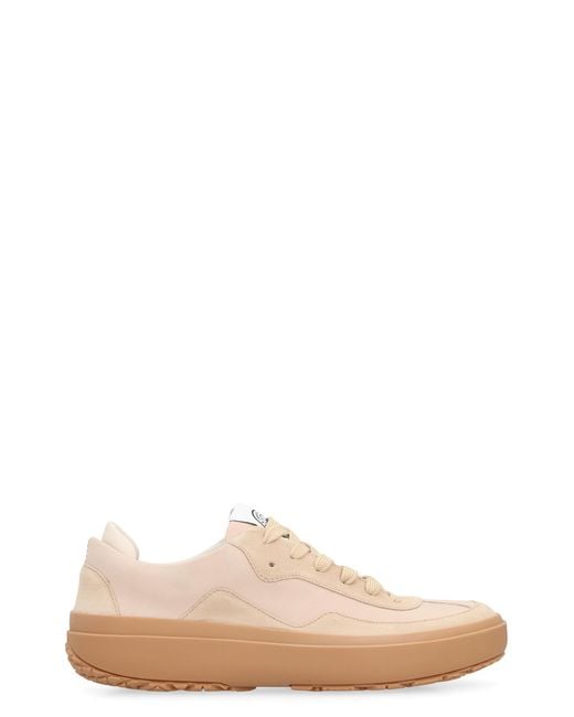 Canada Goose Pink Ossington Low-Top Sneakers Leather Trainers
