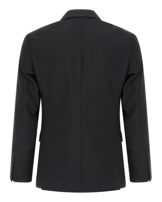 Pal Zileri Black Lord Dress Wool Suits for men