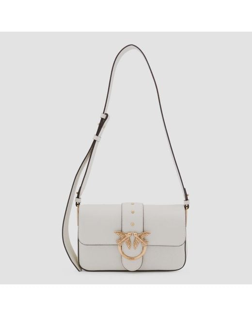 Pinko Multicolor Leather Shoulder Bag