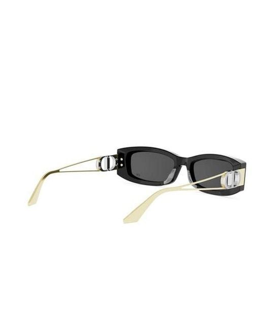 Dior Black Sunglasses Metal (Other) Eyewear