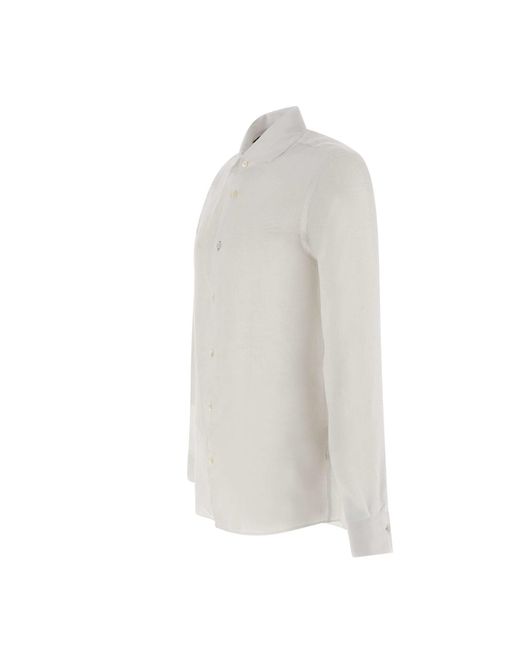 Paul Smith White Linen Shirt for men