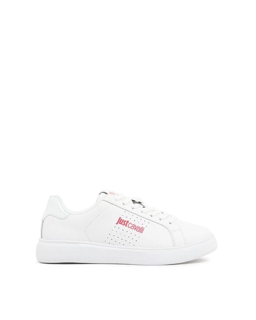 Just Cavalli White Shoes