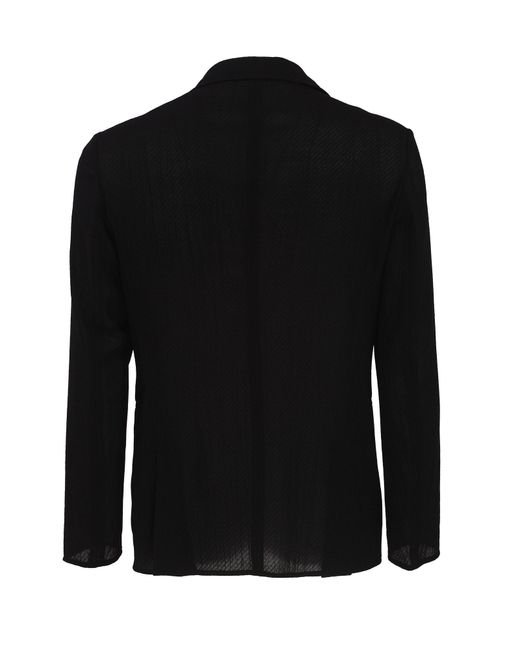 Emporio Armani Black Jacket for men