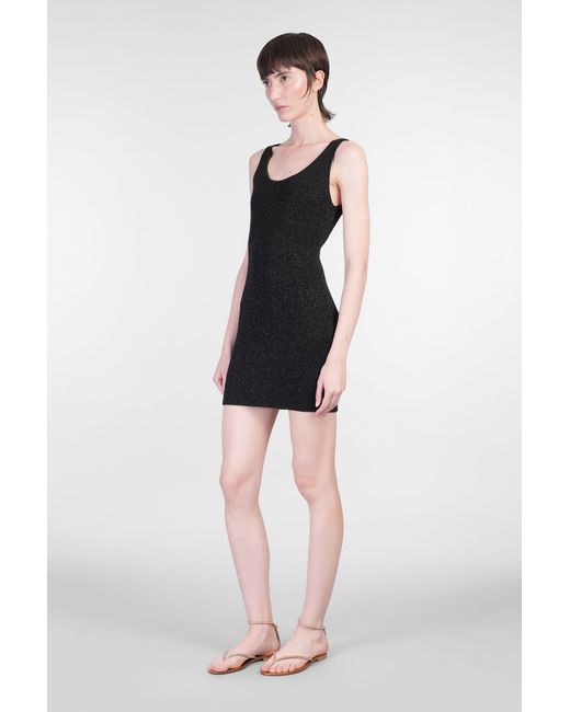Mc2 Saint Barth Black Kieran Mini Dress