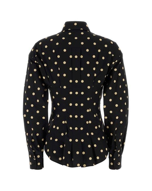 Moschino Blue Poplin Shirt