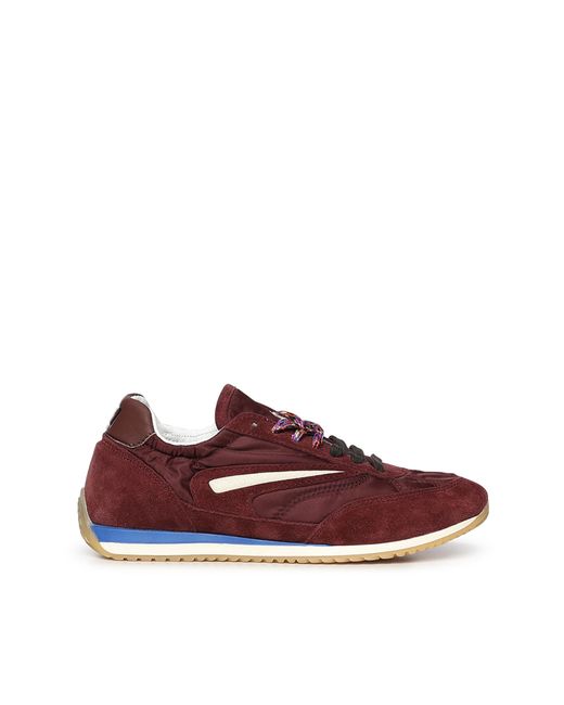 Date Brown Sneakers Textile