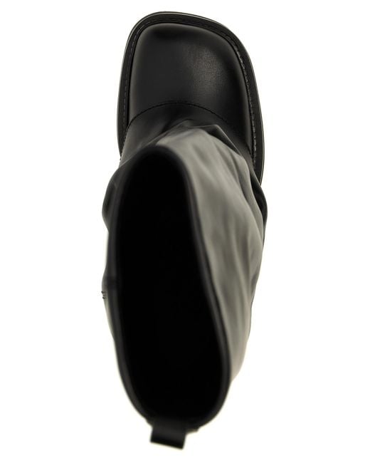 The Attico Black Boots