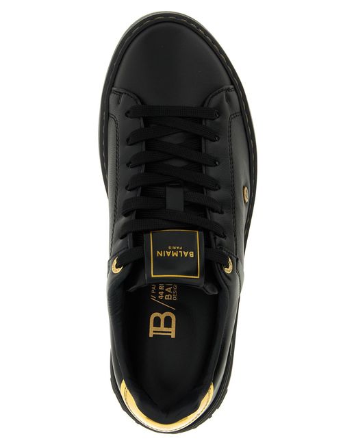 Balmain Black B-Court Sneakers