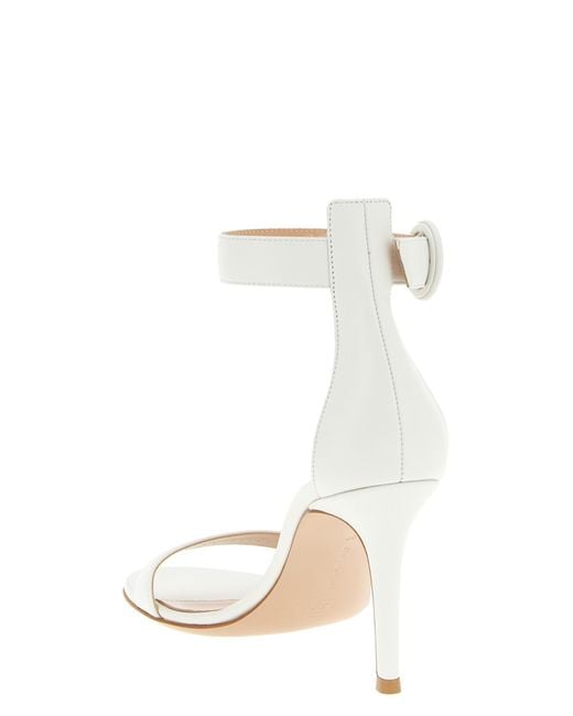Gianvito Rossi Natural Napa Leather