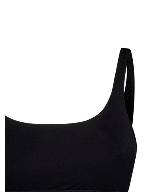 Tom Ford Black Top Round-Neck Sleeveless Tops