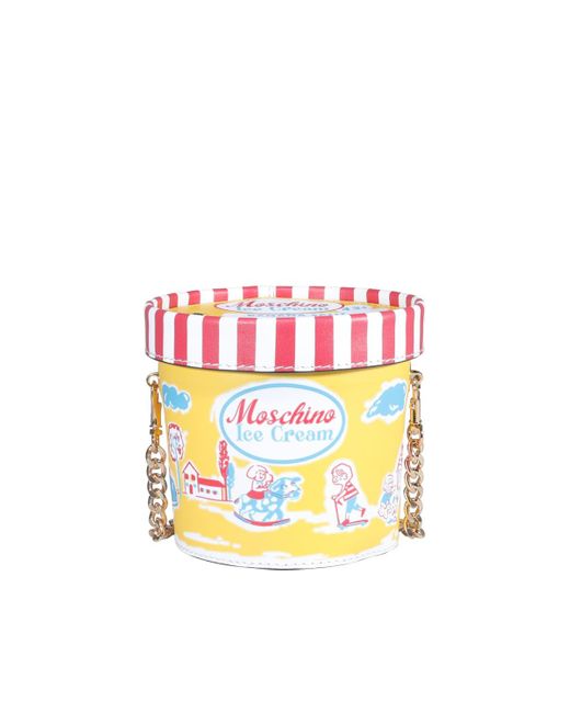 Moschino Multicolor Ice Cream Tub Bag