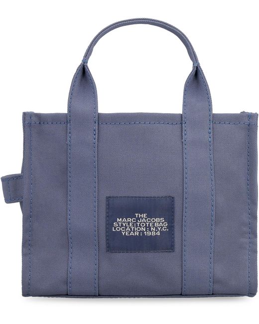 Marc Jacobs Black Tote Bag Small Canvas Cotton