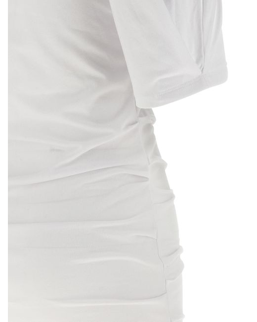 Isabel Marant White Cotton Short Dress