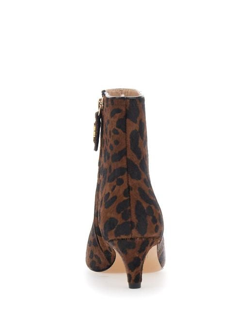 Twinset Brown Ankle Boots Polyurethane