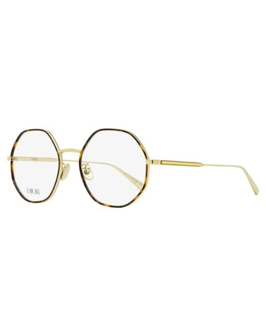 Dior Black Gemo R2U Eyeglasses Cd50019U 030-Havana 55Mm Metal