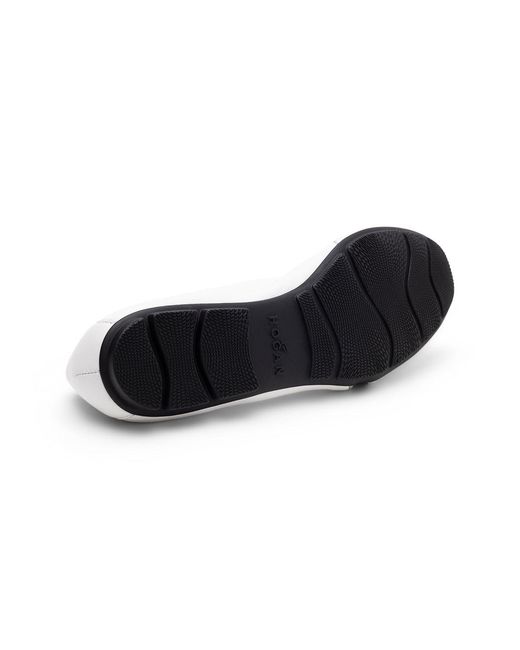 Hogan Black H511 Flat Ballerina Pumps