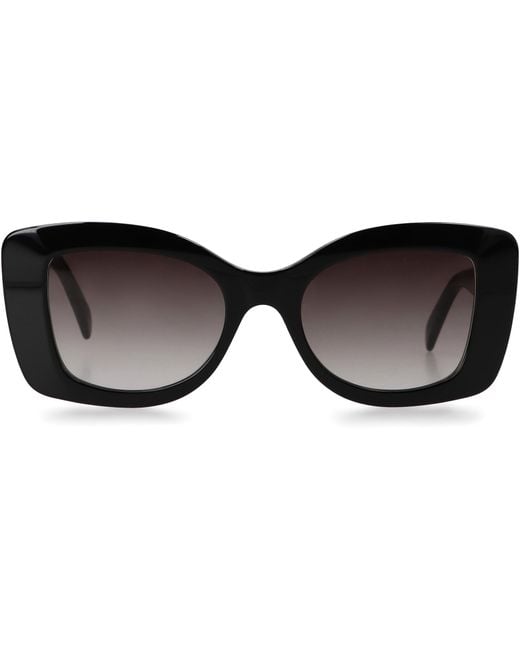 Céline Black Butterfly Sunglasses Acetate
