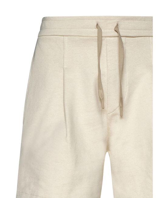 A PAPER KID White Shorts for men