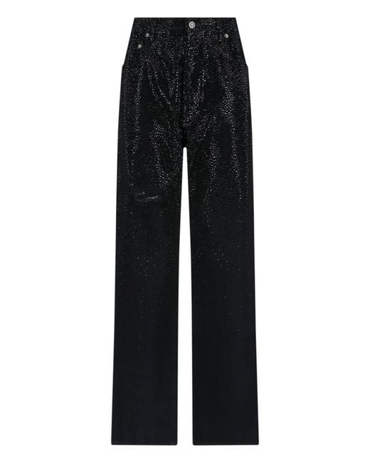 Golden Goose Deluxe Brand Black Denim Cotton Jeans