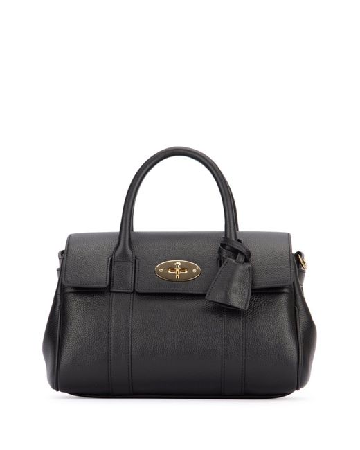 Mulberry Black Small Bayswater Satchel Scg