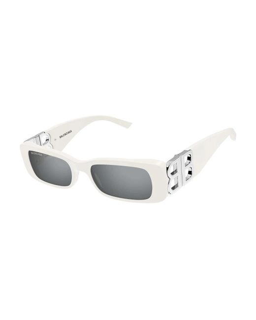 Balenciaga Gray Bb0096S Dinasty-Linea Everyday Sunglasses
