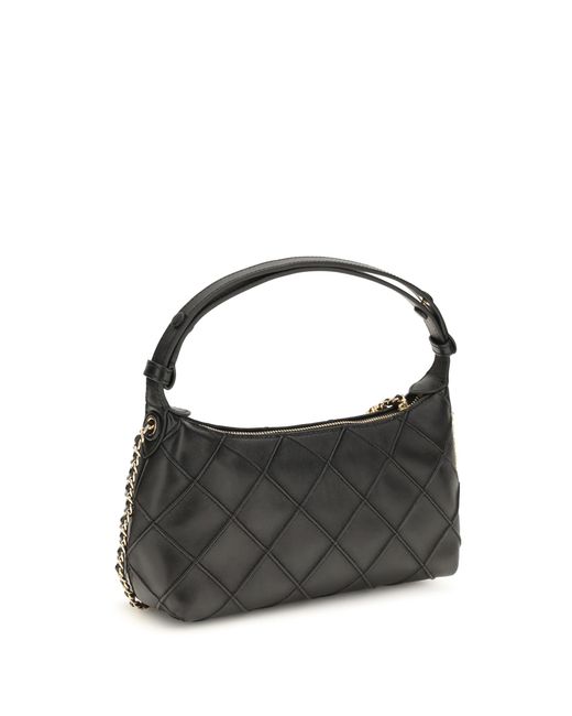 Tory Burch Black Clutch Fleming Nappa Leather Calf (Bos Taurus) Handbags