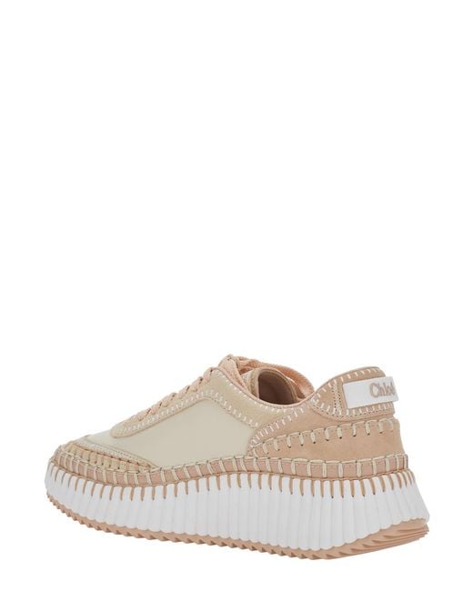 Chloé Natural Chloé Sneakers