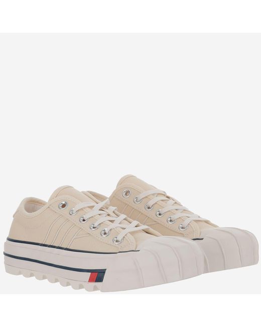 Pro Keds White Royal Intrepid Fabric Sneakers