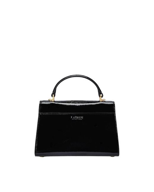 Polo Ralph Lauren Black Lrl Farrah Satchel