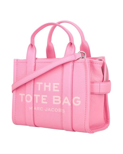 Marc Jacobs Pink The Mini Tote Leather Bag