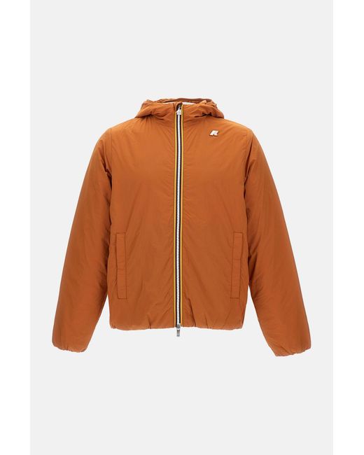 K-Way Orange Jackets Ny Pl for men
