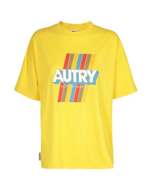 Autry Yellow T-shirt Aerobic