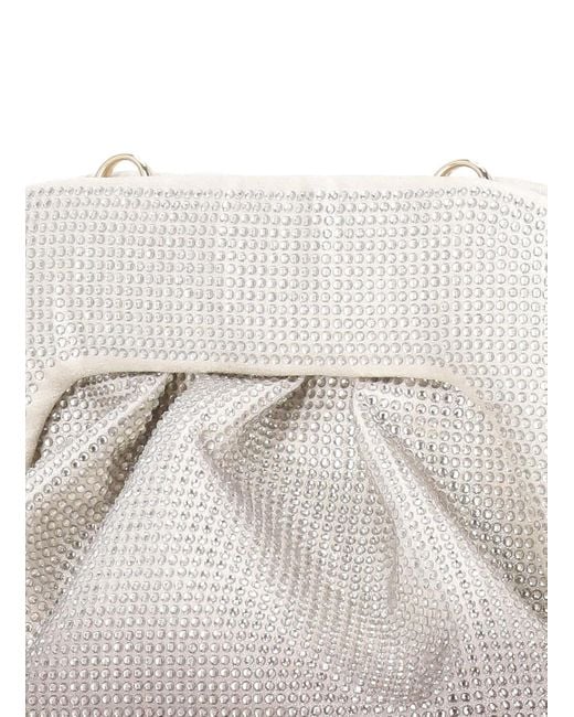 THEMOIRÈ White Strass Degrade Pochette