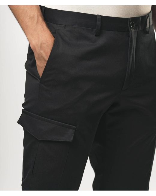 Larusmiani Blue Trousers Saltaire Pants for men