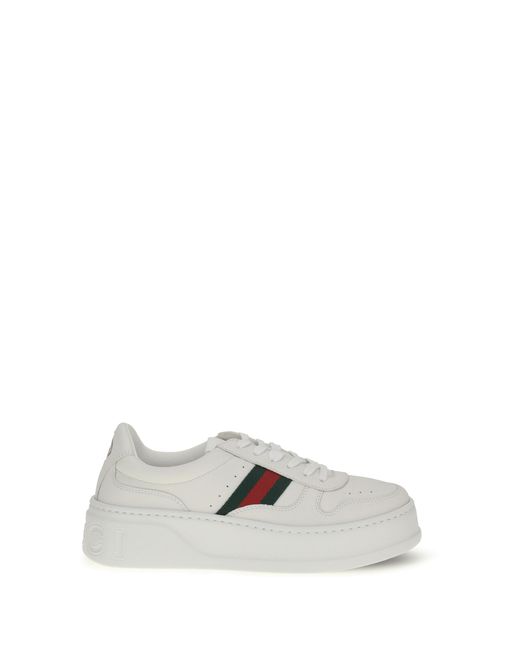 Gucci White Sneakers Oversized Sole- Trainers