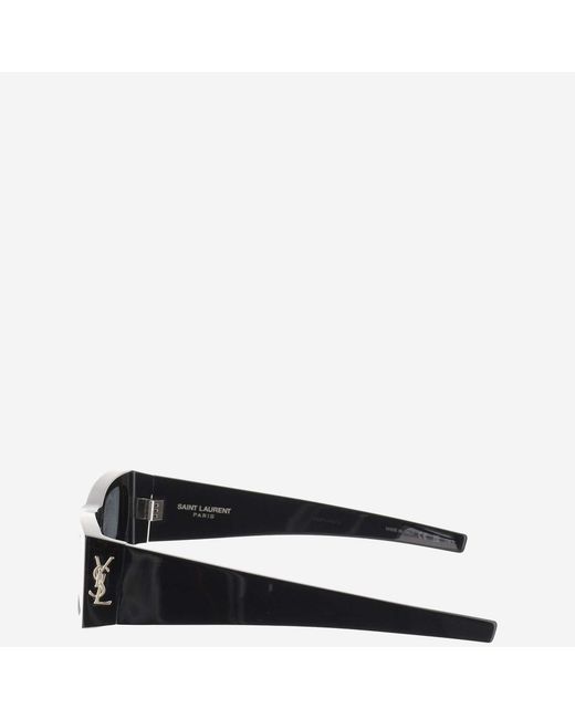 Saint Laurent Black Logo Sunglasses