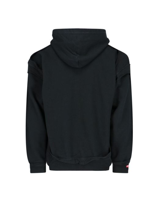 DIESEL Black Sweater for men